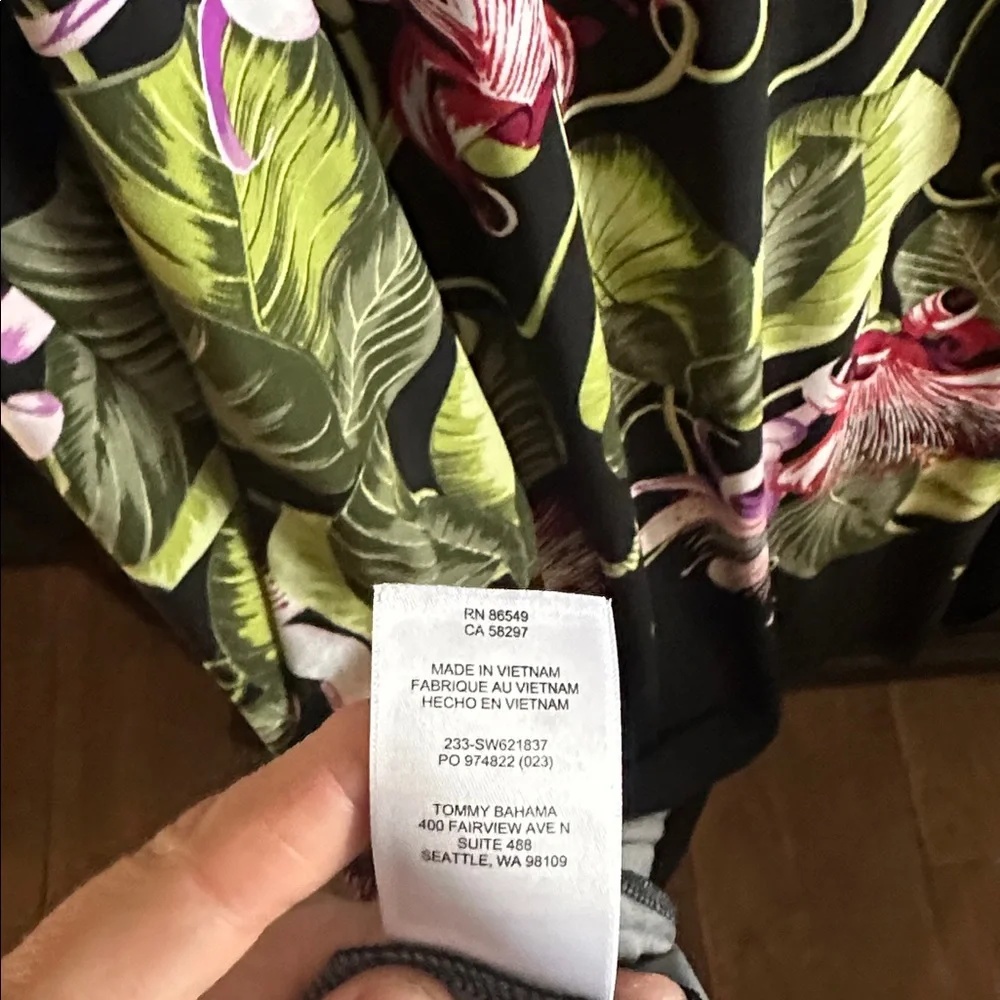 Tommy Bahama ‘floral enchantment’ maxi dress NWTs size L. - Picture 7 of 11